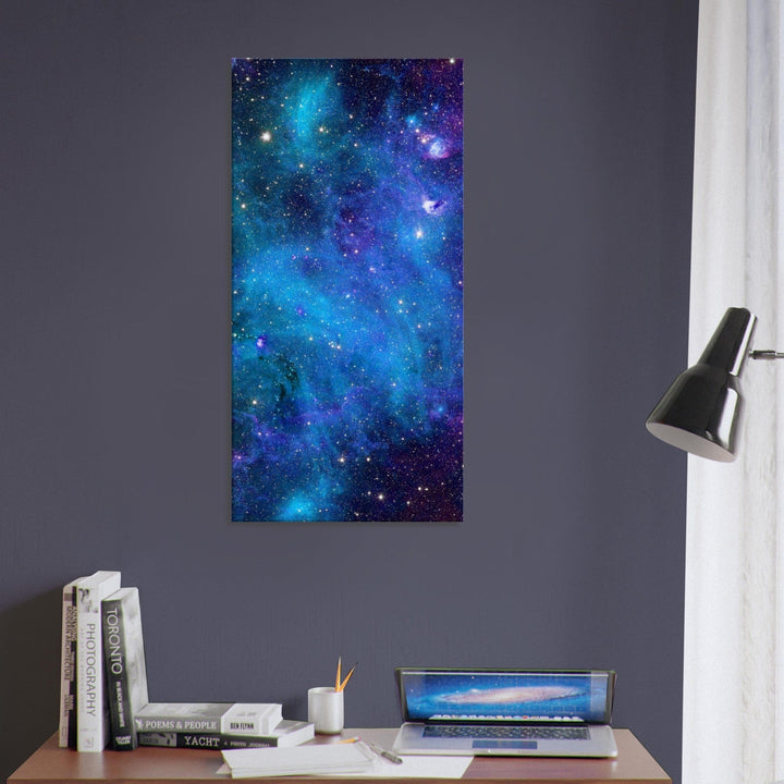 Little Squiffy Print Material 50x100 cm / 20x40″ / Vertical Stardust Galaxy Canvas Wall Art