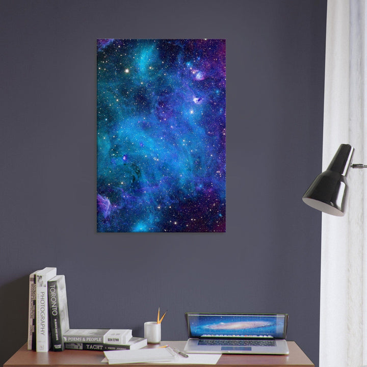 Little Squiffy Print Material 60x90 cm / 24x36″ / Vertical Stardust Galaxy Canvas Wall Art