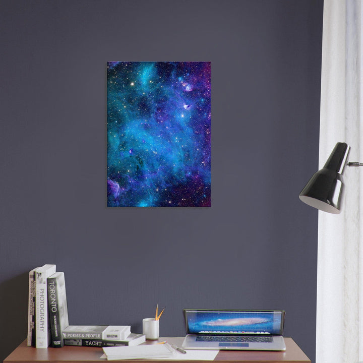 Little Squiffy Print Material 50x70 cm / 20x28″ / Vertical Stardust Galaxy Canvas Wall Art