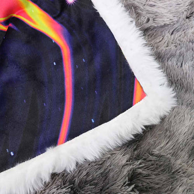 Acid Drop Marble Plush Sherpa Blankets Acid Drop Marble Blanket