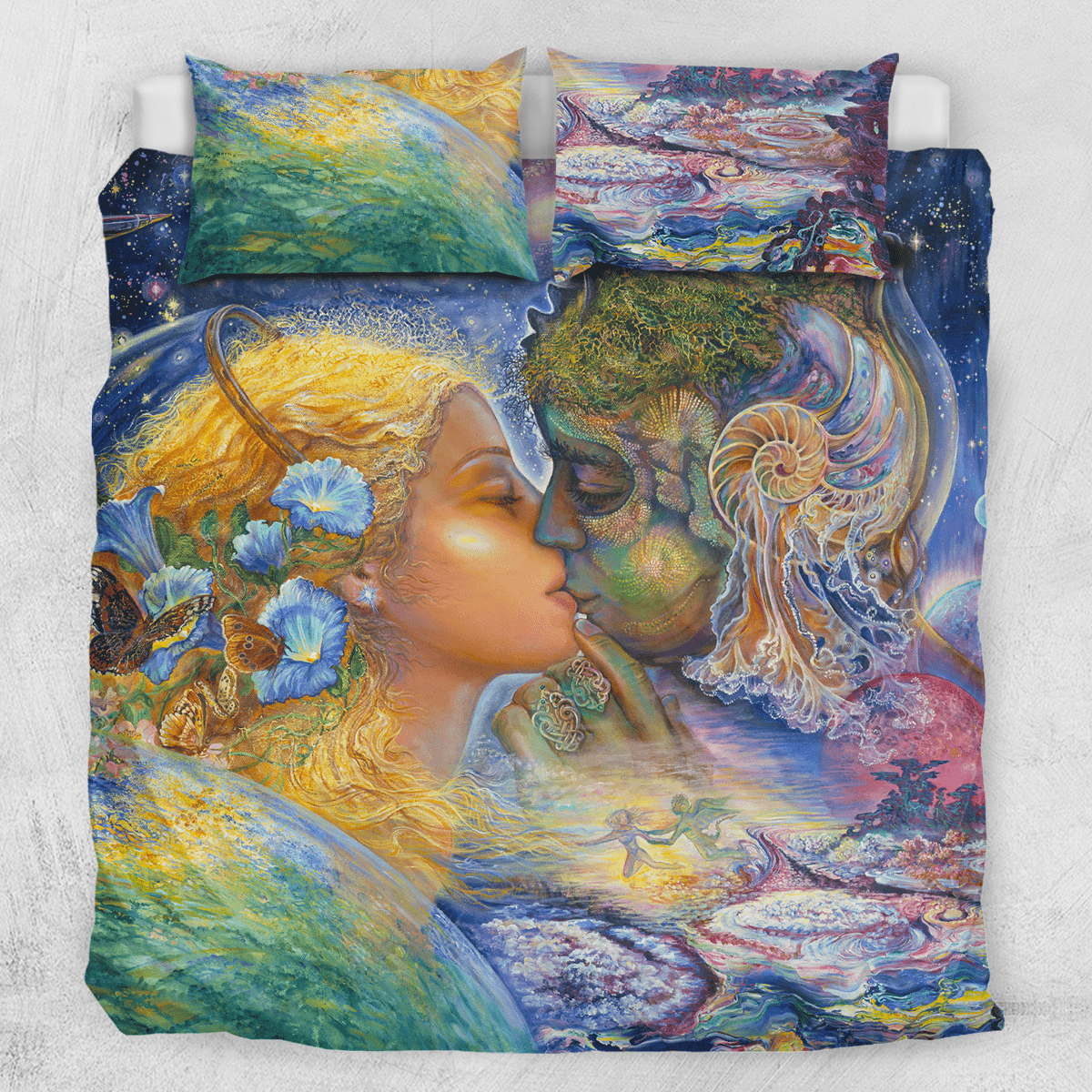 Cosmic Kiss Quilt Cover Set by Josephine Wall Little Squiffy