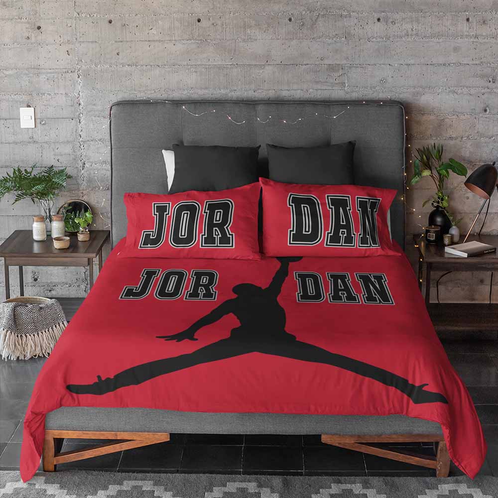 Jordan Basketball Personalised Quilt Cover Set
