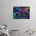 Little Squiffy Print Material 60x80 cm / 24x32″ / Horizontal Neon Psychedelic Marble Aluminum Print Wall Art