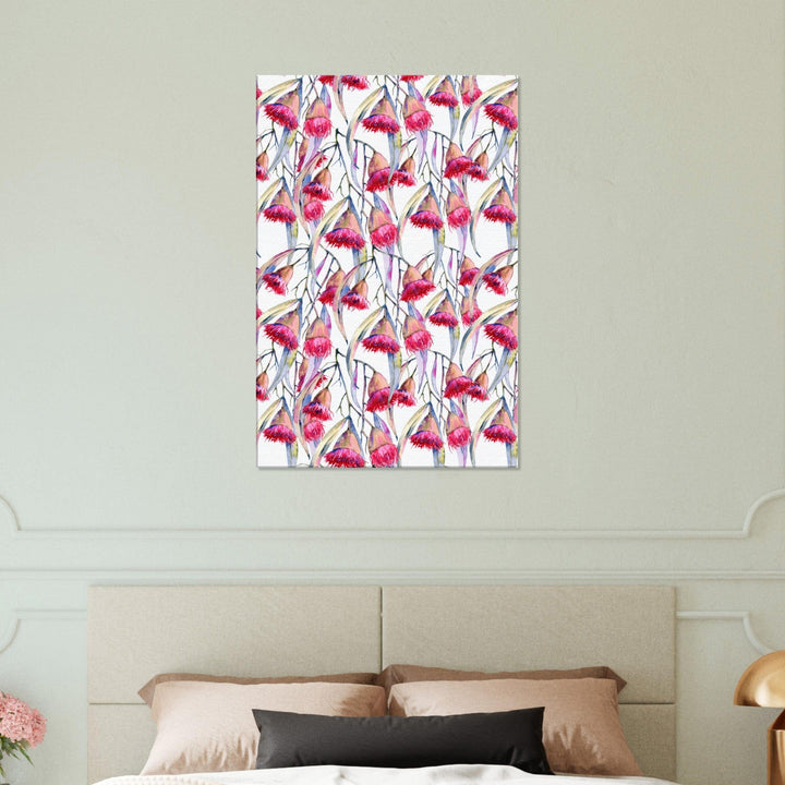 Little Squiffy Print Material 60x90 cm / 24x36″ / Vertical Watercolour Gumtree Canvas Wall Art