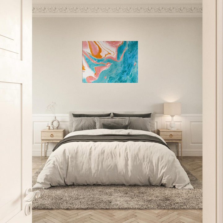 Little Squiffy Print Material 60x80 cm / 24x32″ / Horizontal Bell's Beach Marble Canvas Wall Art