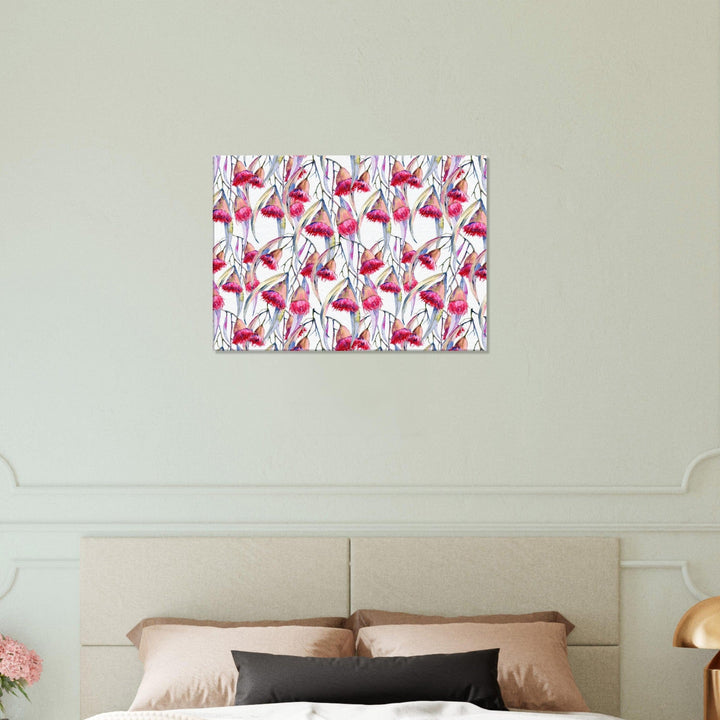 Little Squiffy Print Material 50x70 cm / 20x28″ / Horizontal Watercolour Gumtree Canvas Wall Art