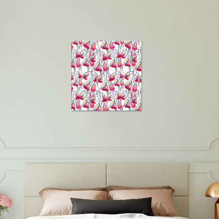 Little Squiffy Print Material 60x60 cm / 24x24″ / Horizontal Watercolour Gumtree Canvas Wall Art