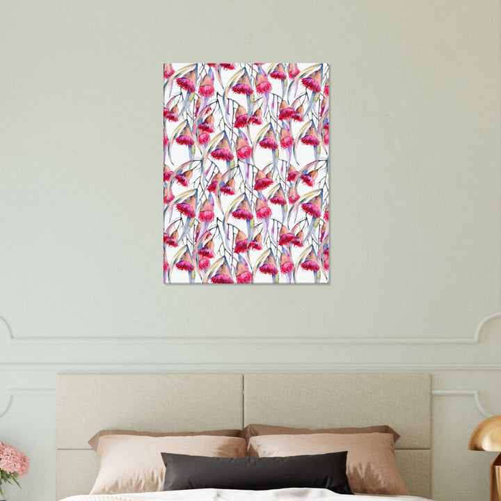 Little Squiffy Print Material 60x80 cm / 24x32″ / Vertical Watercolour Gumtree Canvas Wall Art