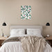 Little Squiffy Print Material 60x80 cm / 24x32″ / Vertical Eucalyptus Blossom Canvas Wall Art
