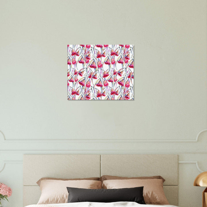 Little Squiffy Print Material 50x60 cm / 20x24″ / Horizontal Watercolour Gumtree Canvas Wall Art