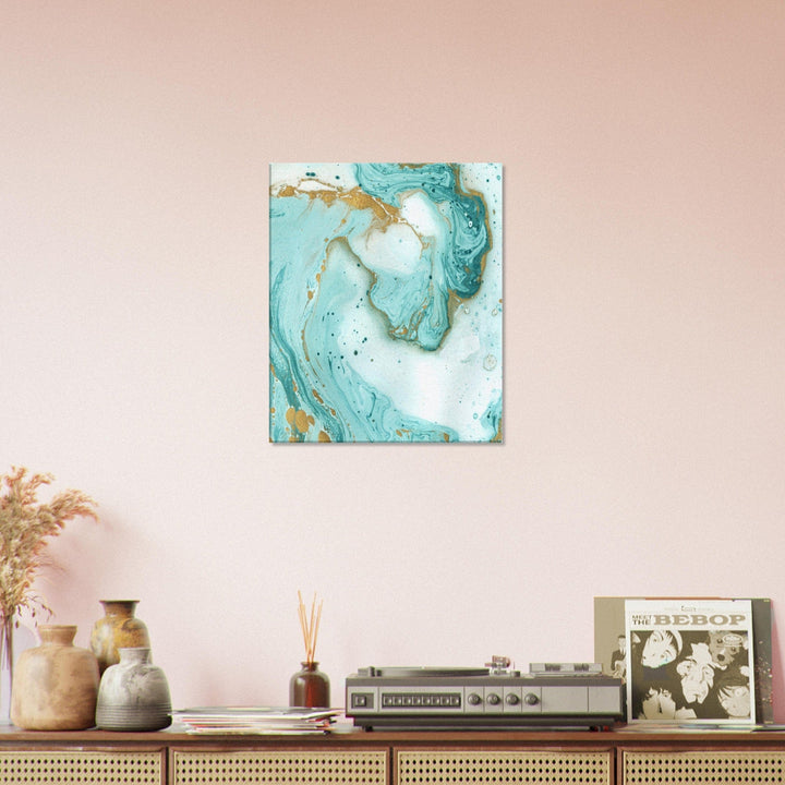 Little Squiffy Print Material 50x60 cm / 20x24″ / Vertical Twilight Beach Marble Canvas Wall Art