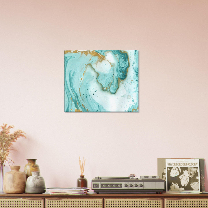 Little Squiffy Print Material 50x60 cm / 20x24″ / Horizontal Twilight Beach Marble Canvas Wall Art