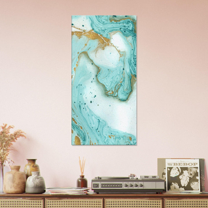 Little Squiffy Print Material 50x100 cm / 20x40″ / Vertical Twilight Beach Marble Canvas Wall Art