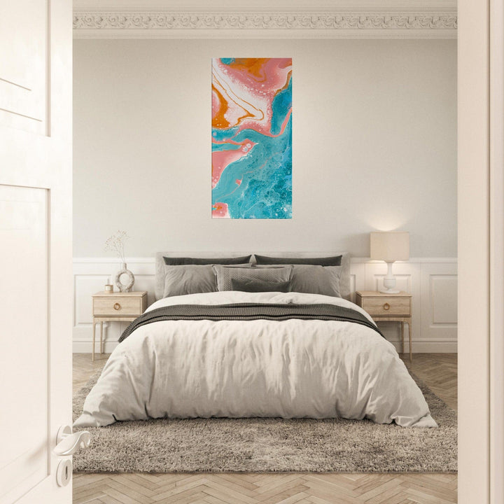 Little Squiffy Print Material 50x100 cm / 20x40″ / Vertical Bell's Beach Marble Canvas Wall Art