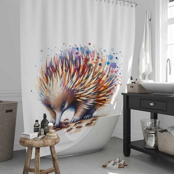 Aussie Echidna Aussie Echidna Shower Curtain