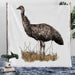 Aussie Emu Plush Sherpa Blankets Aussie Emu Blanket
