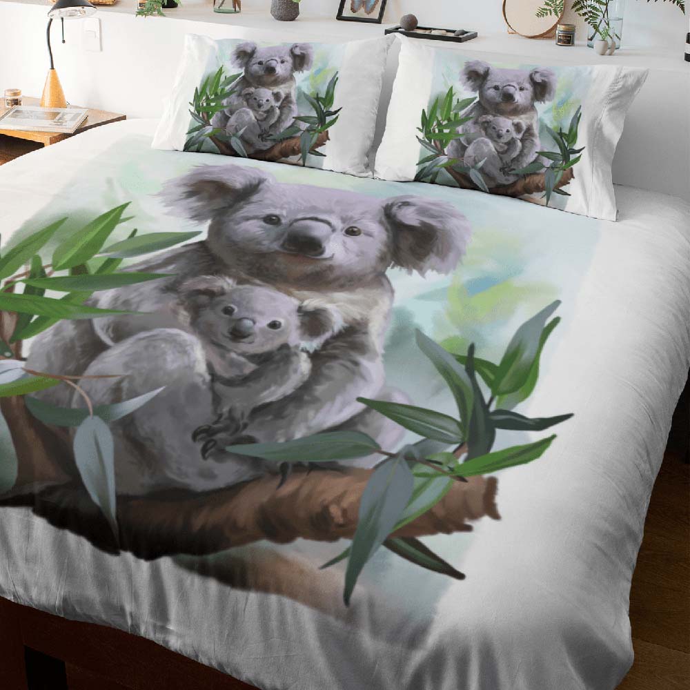 Aussie Koala Aussie Koala Quilt Cover Set