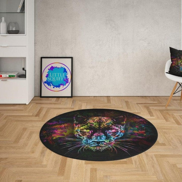 Black Panther Black Panther Round Mat