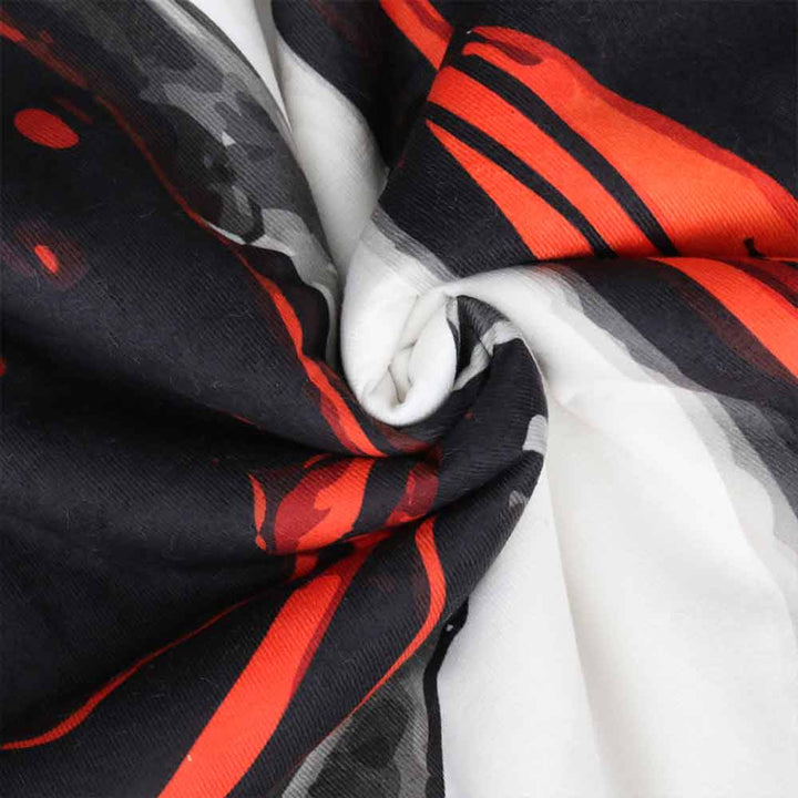 Marble Plush Sherpa Blankets Crimson Eclipse Marble Blanket