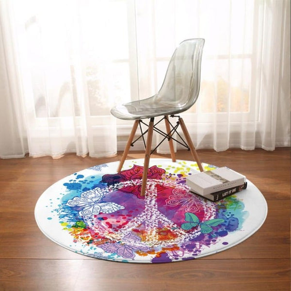 Butterfly Peace Butterfly Peace Round Mat