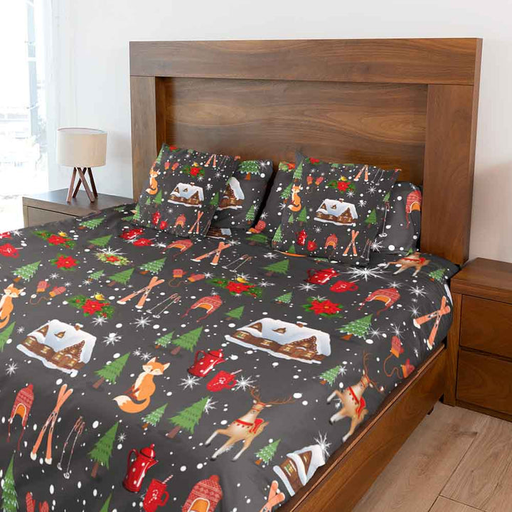 Christmas Joy Christmas Joy Quilt Cover Set