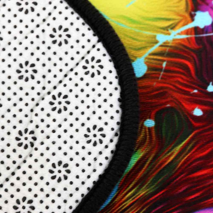 Bahaman Sea Pink Dreamcatcher Bahaman Sea Pink Dreamcatcher Round Mat