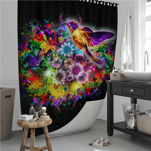 Humming Bird Humming Bird Shower Curtain
