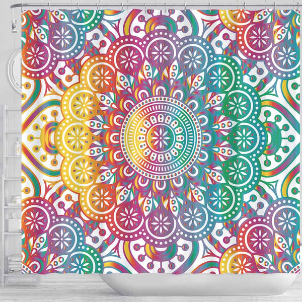 Madness Mandala Madness Mandala Shower Curtain