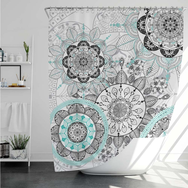 Mandala Heavens Mandala Heavens Shower Curtain