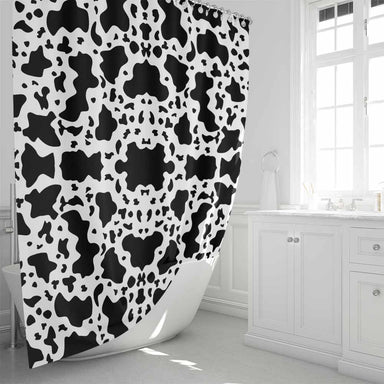 Psychedelic Cow Print Psychedelic Cow Print Shower Curtain