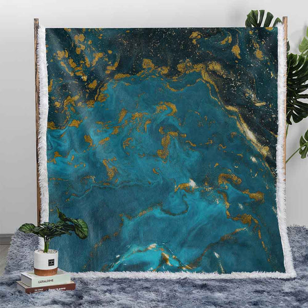 Rapid Bay Beach Plush Sherpa Blankets Rapid Bay Beach Blanket