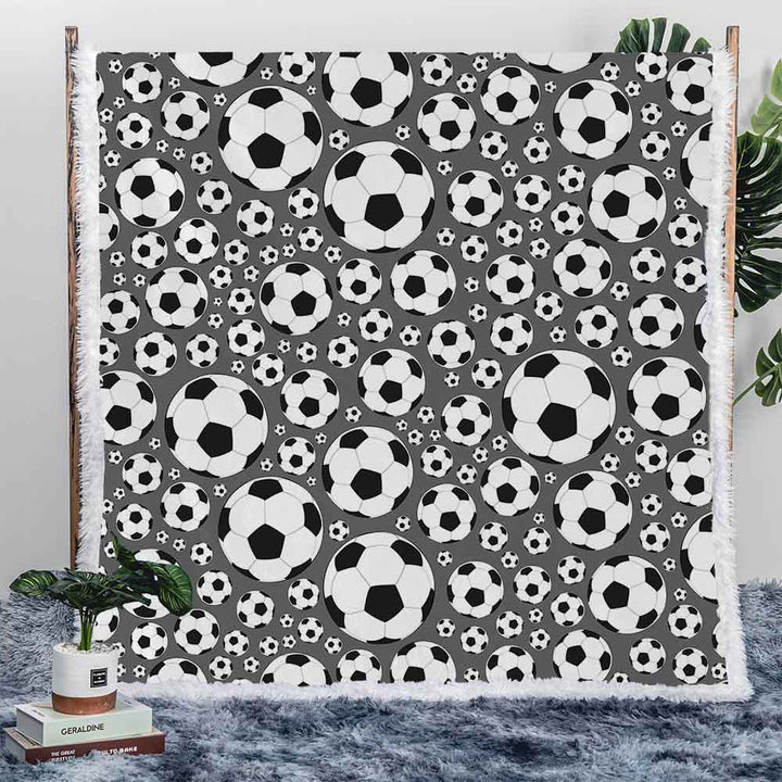 Soccer Mania Plush Sherpa Blankets Soccer Mania Blanket