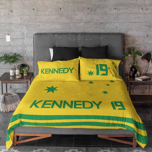 Personalised Southern Cross Soccer Personalised Quilt Cover Set