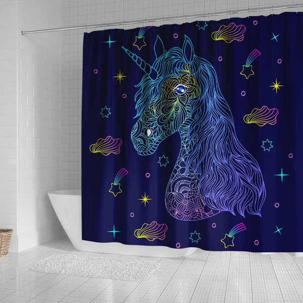 Unicorn Wonderland Unicorn Wonderland Shower Curtain