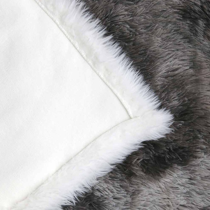 Aussie Magpie Plush Sherpa Blankets Aussie Magpie Blanket