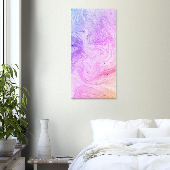 Little Squiffy Print Material 50x100 cm / 20x40″ / Vertical Cable Beach Marble Canvas Wall Art