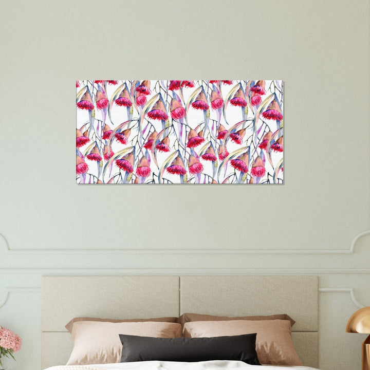 Little Squiffy Print Material 50x100 cm / 20x40″ / Horizontal Watercolour Gumtree Canvas Wall Art