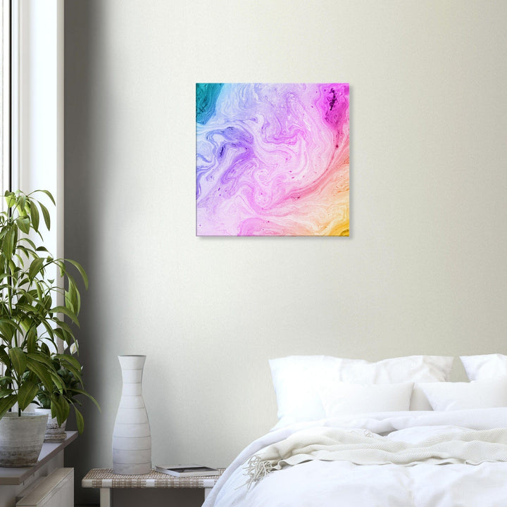 Little Squiffy Print Material 60x60 cm / 24x24″ / Horizontal Cable Beach Marble Canvas Wall Art