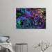 Little Squiffy Print Material 70x100 cm / 28x40″ / Horizontal Neon Psychedelic Marble Aluminum Print Wall Art