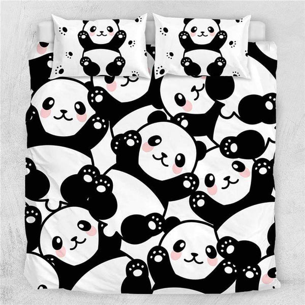 Pandalicious Pandalicious Quilt Cover Set