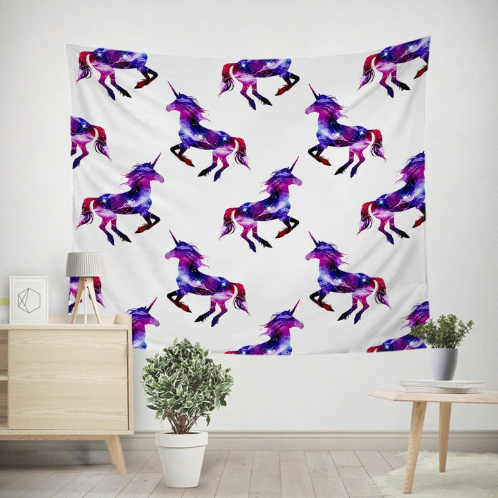 Galaxy Unicorn Galaxy Unicorn Tapestry