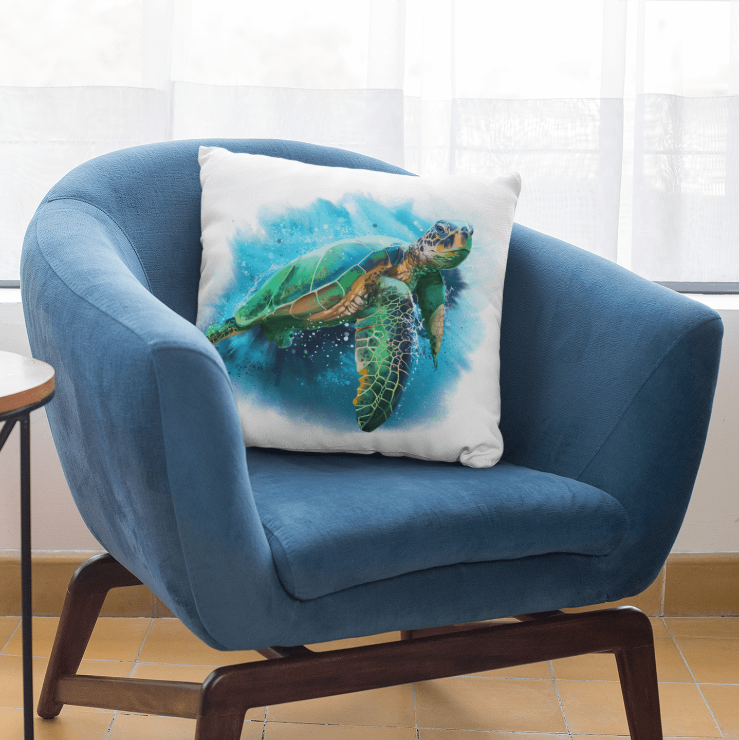 Queen Of Turtles Cushion Cover - On sale-On Sale-Little Squiffy