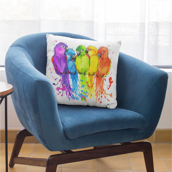 Rainbow Conure Rainbow Conure Cushion Cover