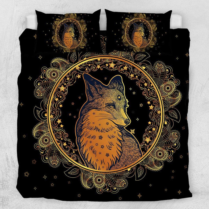 Golden Fox Bohemian Golden Fox Bohemian Quilt Cover Set