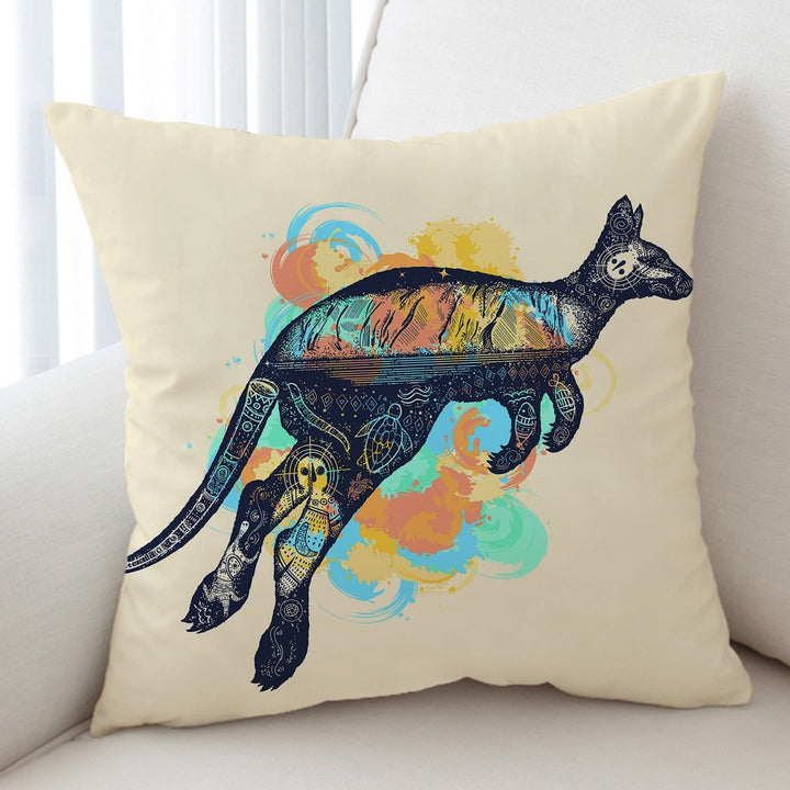 Outback Kangaroo Outback Kangaroo Cushion Cover