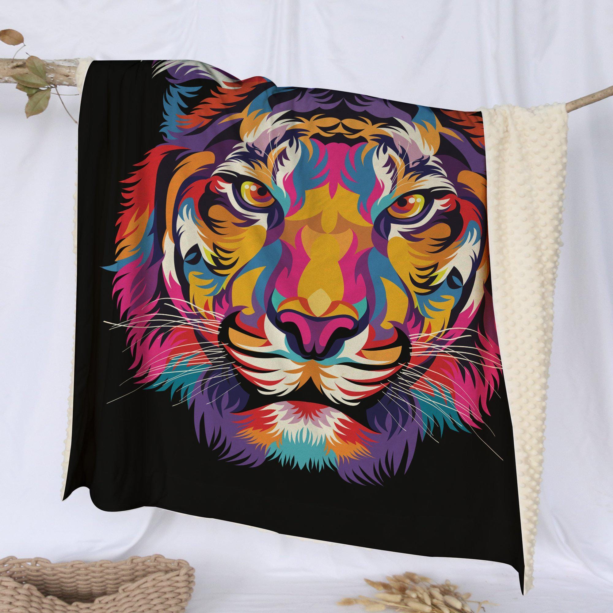 Bright Tiger Bright Tiger Deluxe Minky Blanket