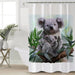 Aussie Koala Aussie Koala Shower Curtain