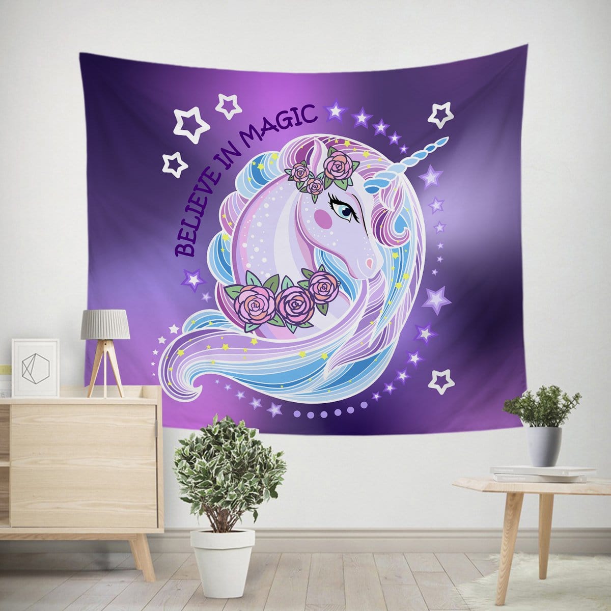 Unicorn Magic Unicorn Magic Tapestry