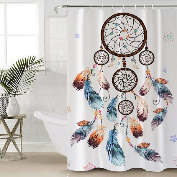 Boho Dreamcatcher Boho Dreamcatcher Shower Curtain