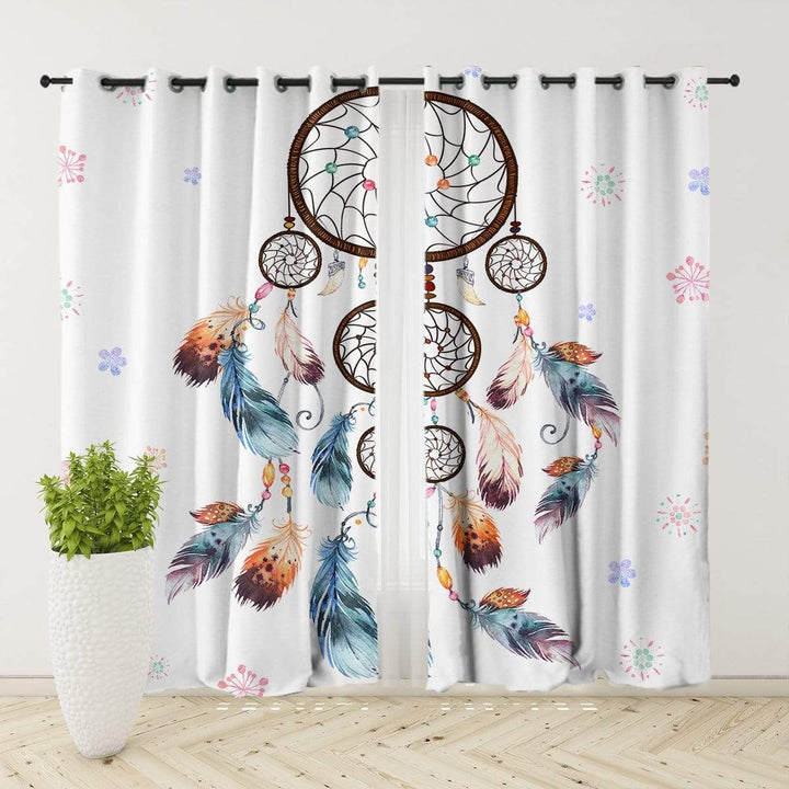 Boho Dreamcatcher Boho Dreamcatcher Curtain Set